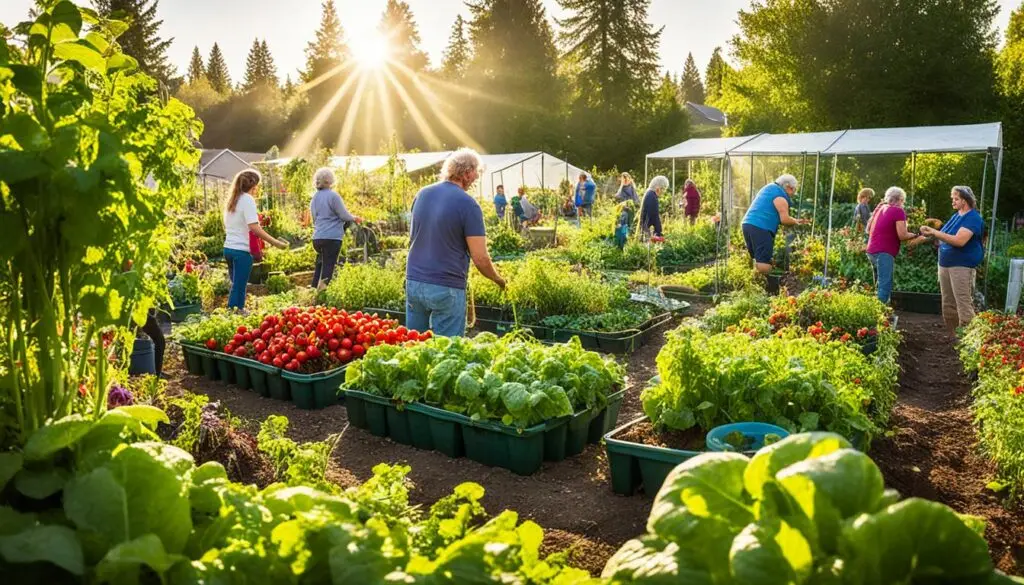 community gardens