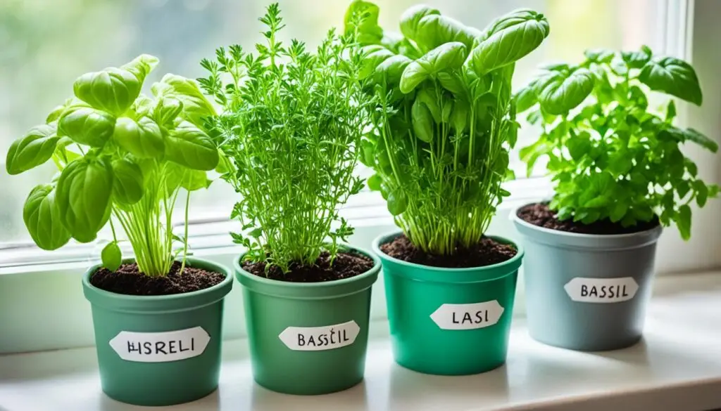 growing herbs at home