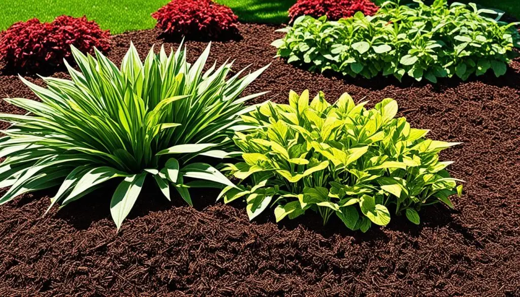 mulch temperature regulation