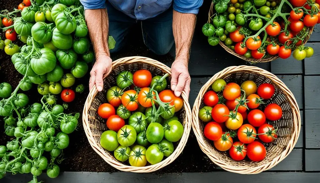 tomato harvesting guide