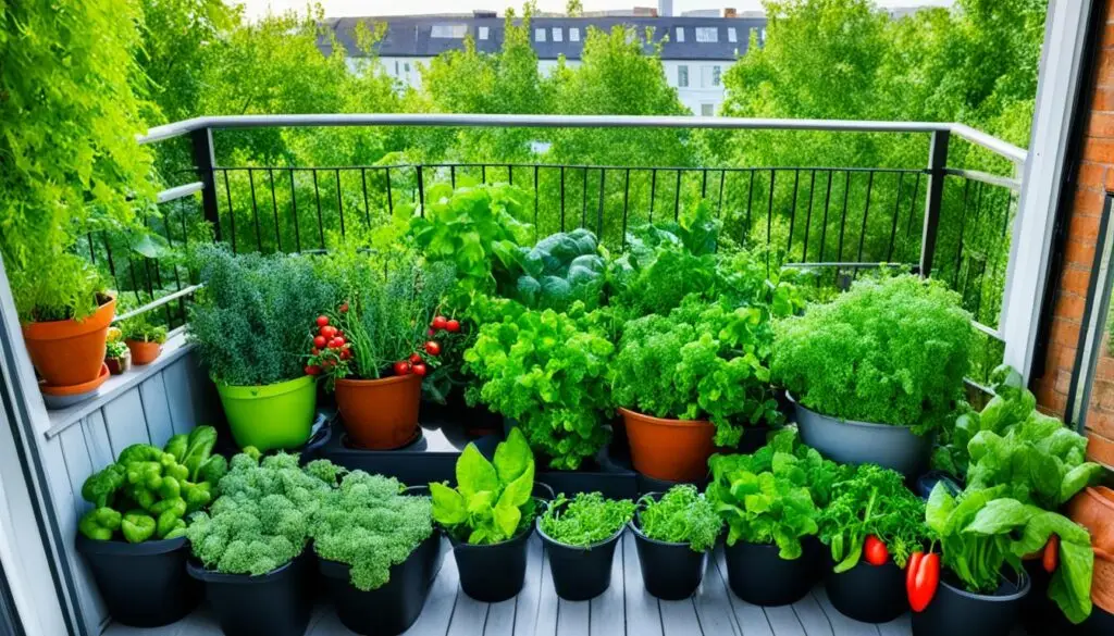 growing vegetables in containers