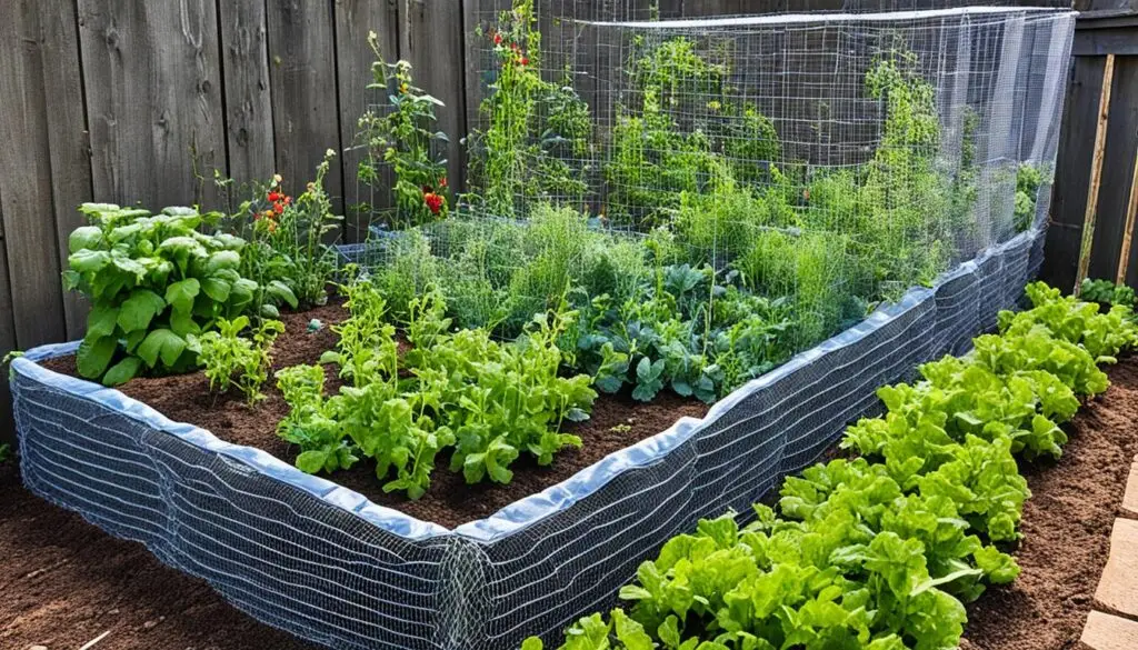 raised bed garden pest control