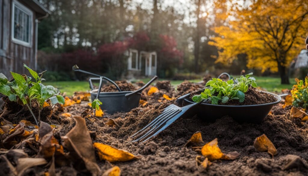 Preparing garden beds for winter