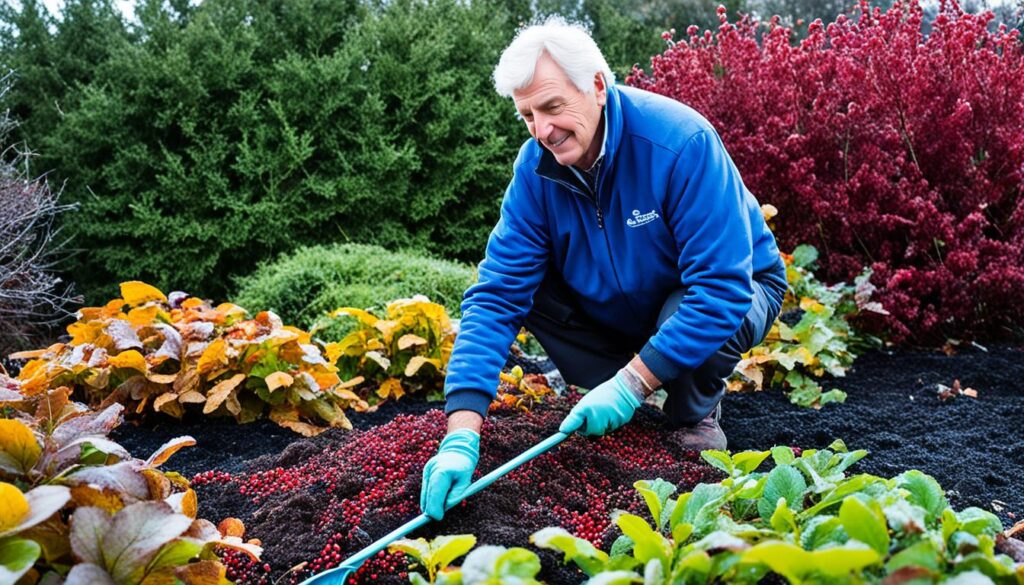 Winterizing berry plants