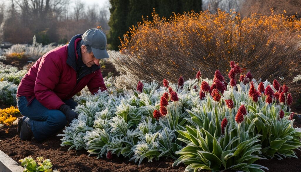 winterizing perennial flowers