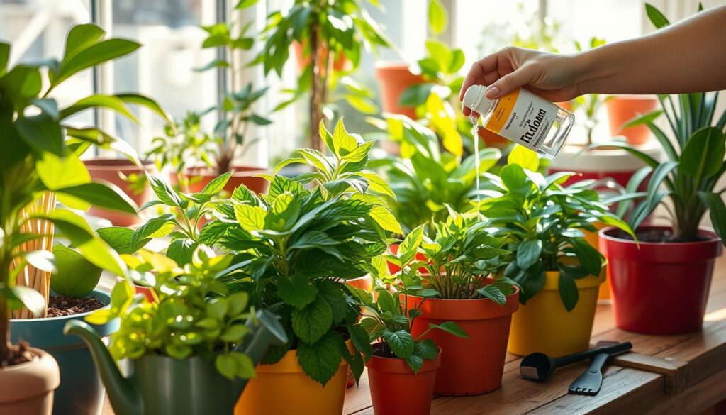 Fertilizing Houseplants