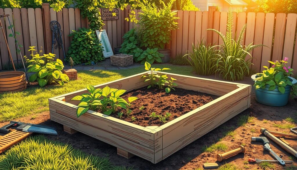 Raised bed construction