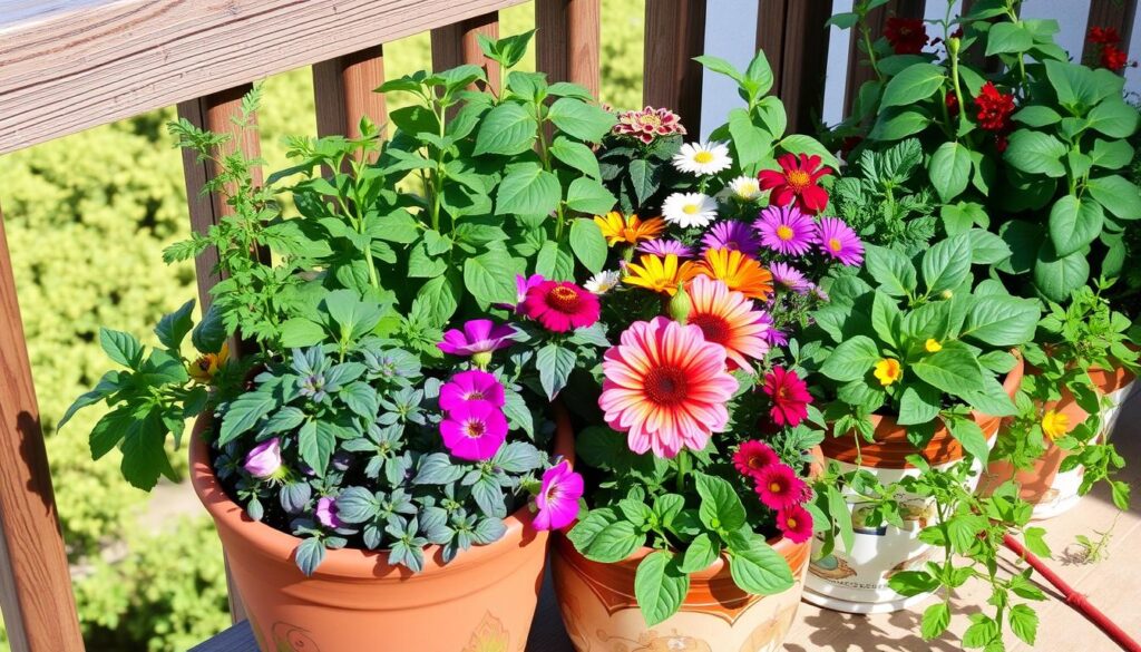 container gardening plants