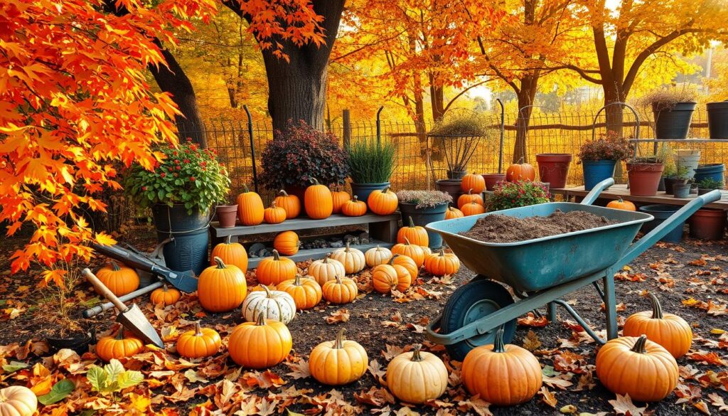 fall garden preparation