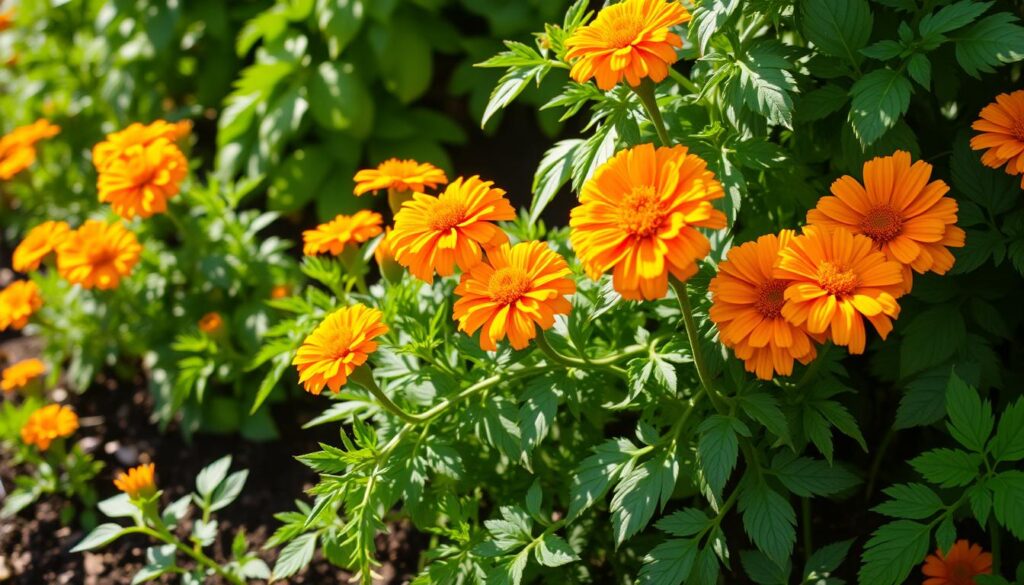 marigolds for tomatoes