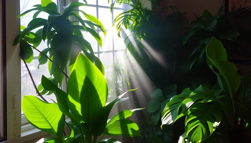 misting houseplants