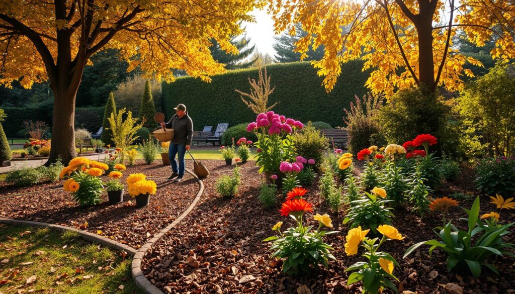 mulching garden