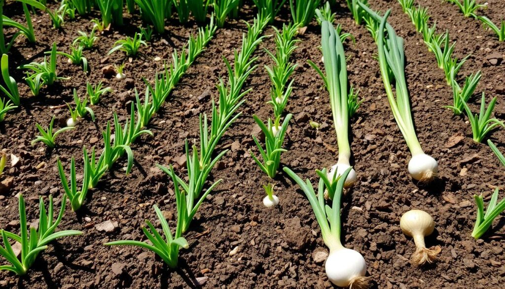 succession planting onions