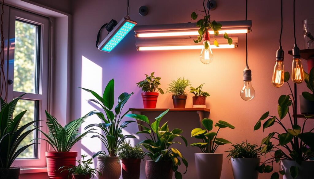 types of indoor plant lighting