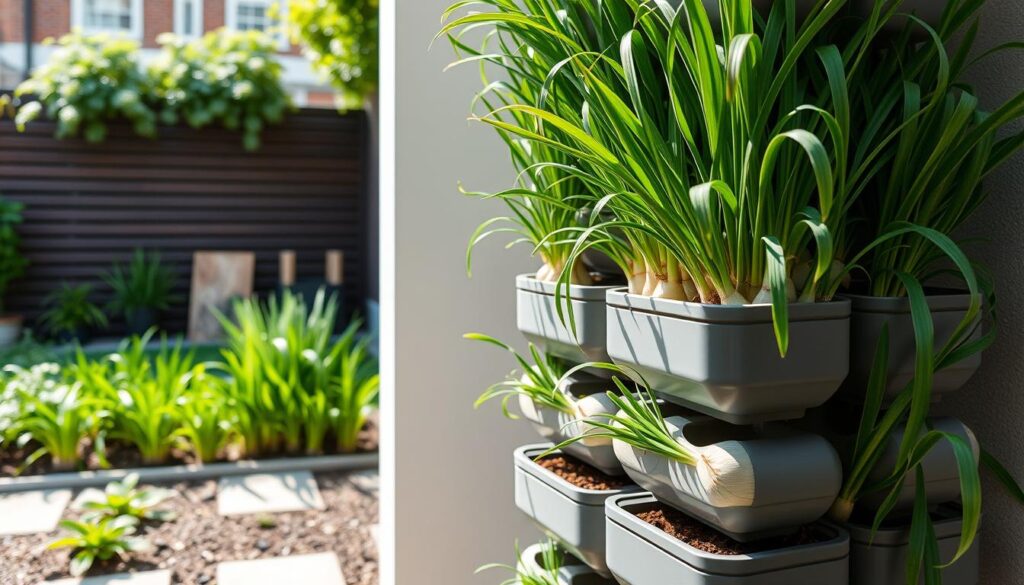 vertical gardening for onions