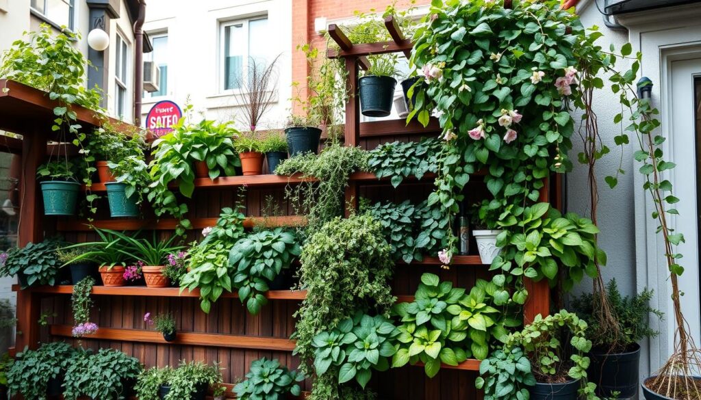 vertical gardening structures