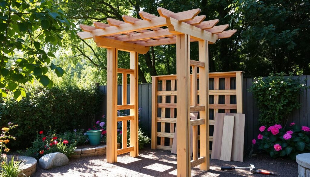 wood arbor kits