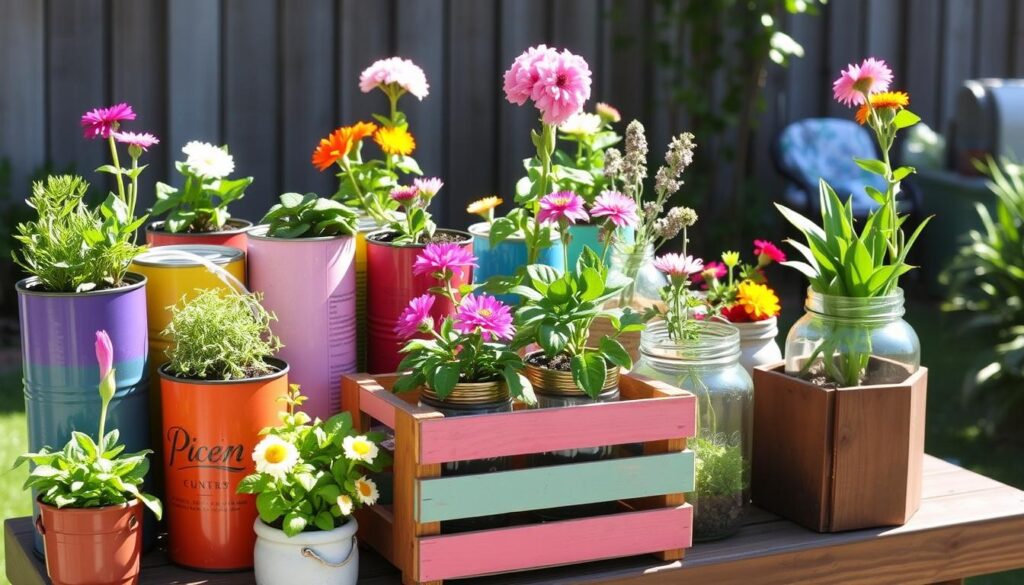 DIY container gardening