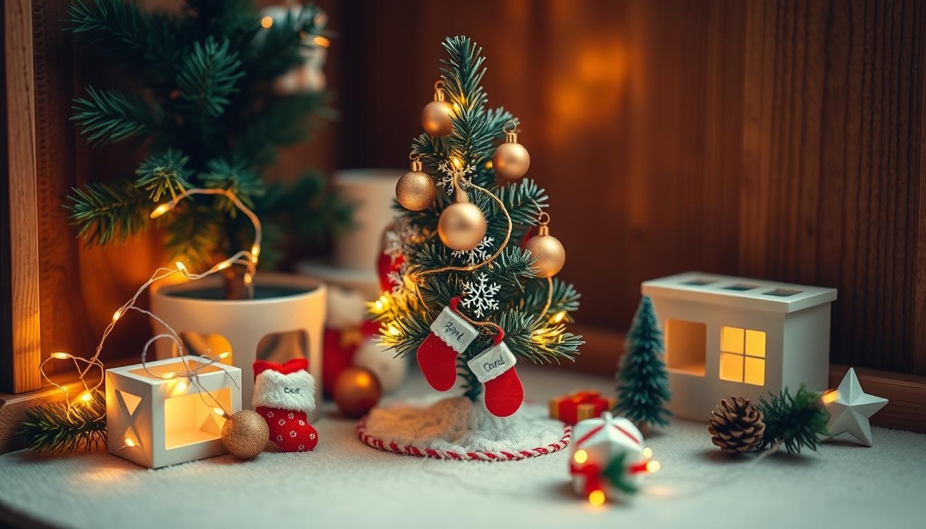 How to Create a Miniature Christmas Tree for Small Spaces