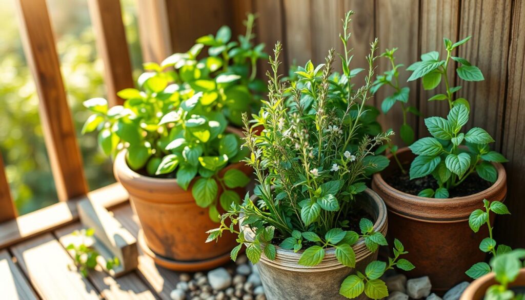 herb garden