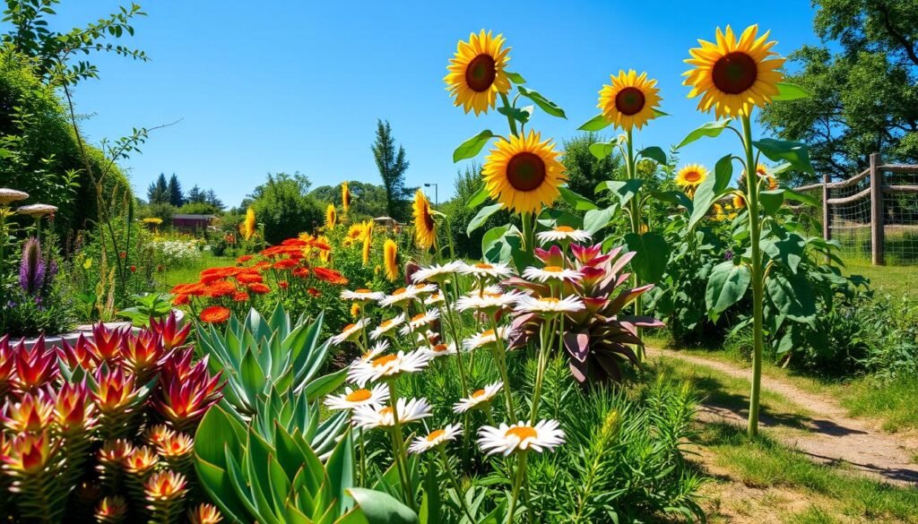 sun-loving plants