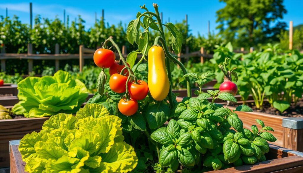 easy vegetables for home garden