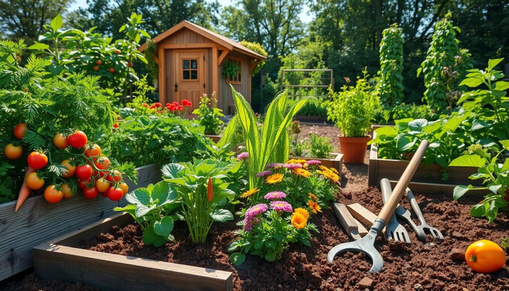 homestead vegetable gardening