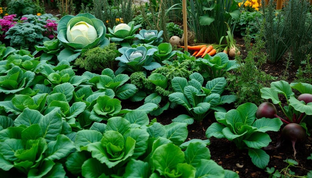 cold-hardy crops for garden