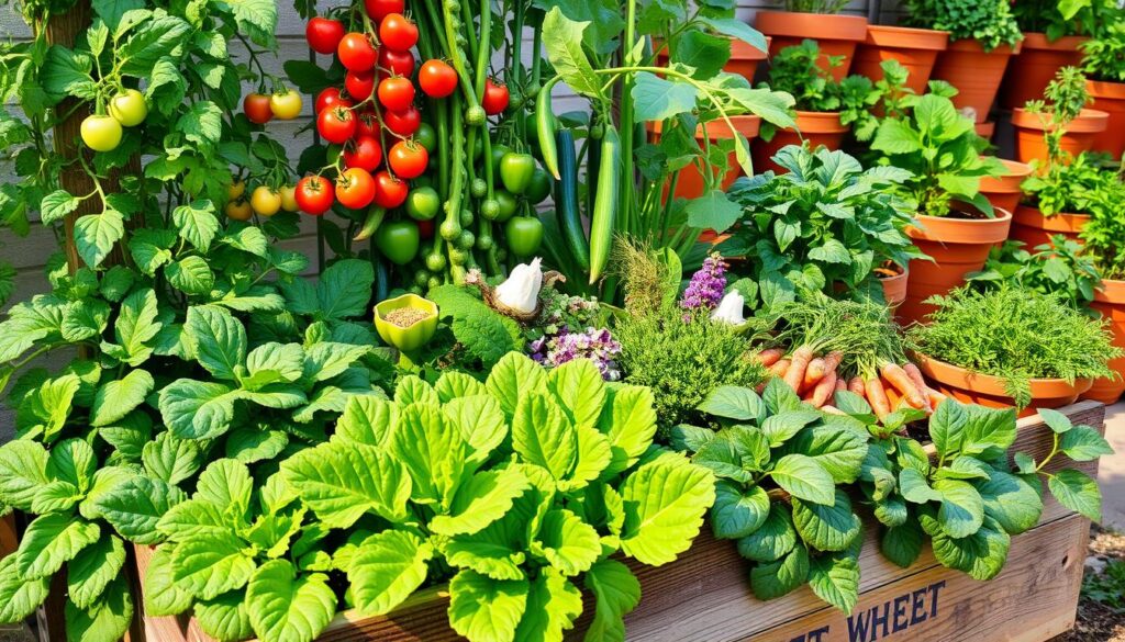 container gardening vegetables