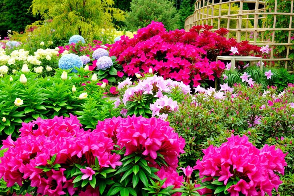 flowering shrubs