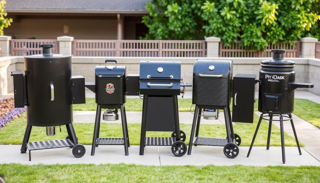 All five top pellet smoker grills of 2025 displayed together - Top Pellet Smoker Grills for 2025