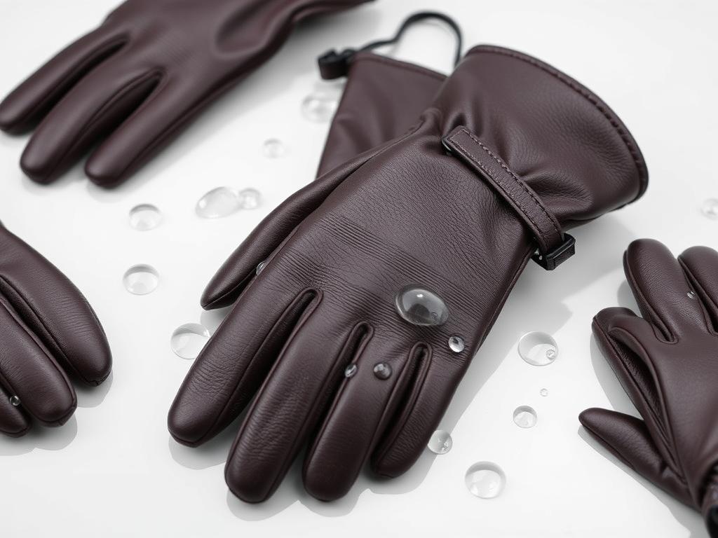 Wells Lamont Hydra Leather Garden Gloves showing water resistance and adjustable wrist strap - Garden Gloves 2025 Buyers Guide