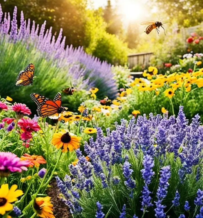 “Attracting Butterflies and Bees to Your Garden”