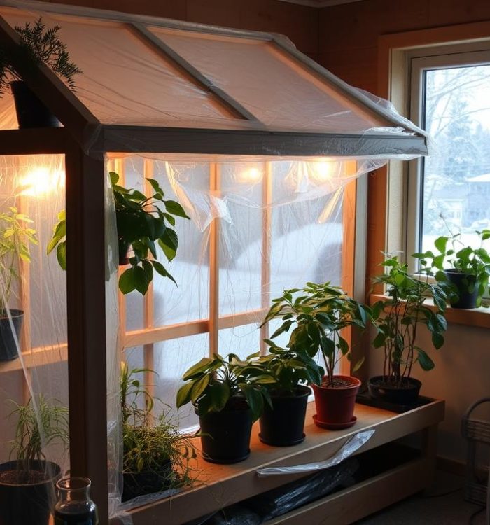 “Creating a DIY Winter Greenhouse for Your Indoor Plants”