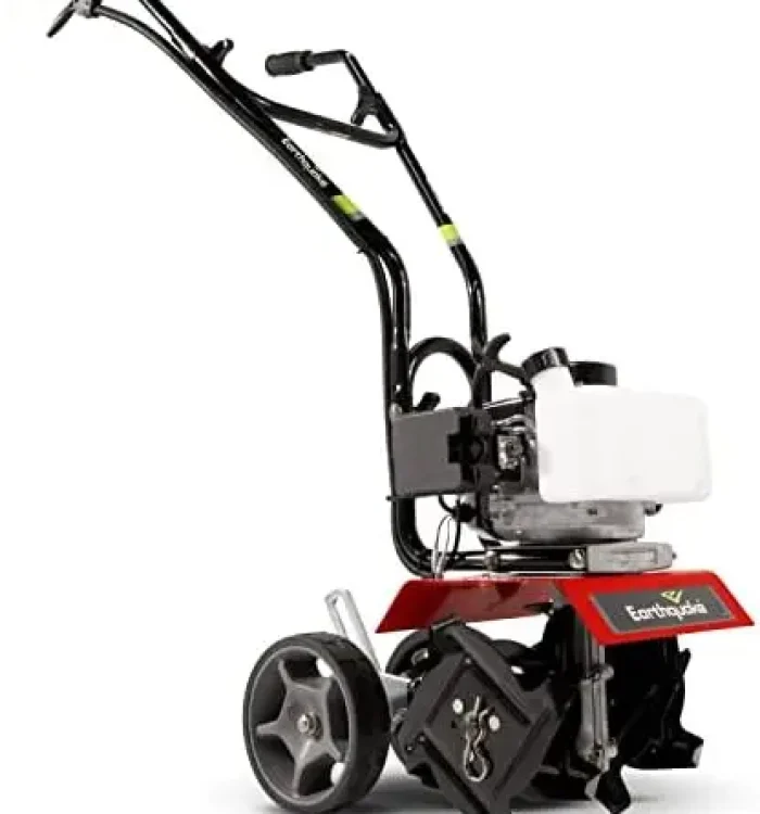 Earthquake 31635 MC33 Mini Tiller Cultivator, Powerful 33cc 2-Cycle Viper Engine