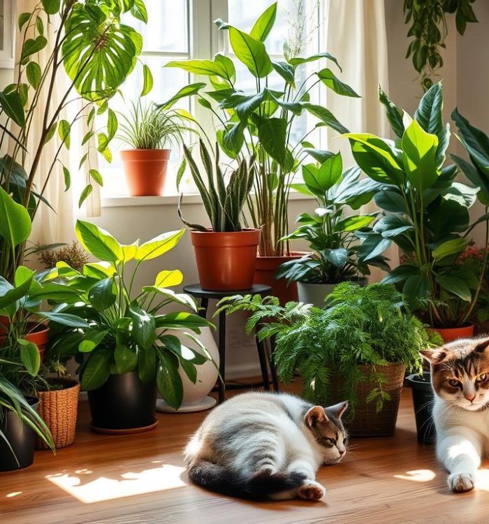 Cat-Safe Houseplants: Green Pets for Feline Friends