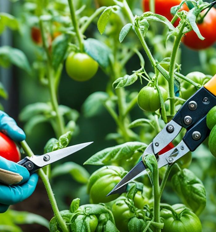 Pruning and Staking Big-Boy Tomatoes for Maximum Yield