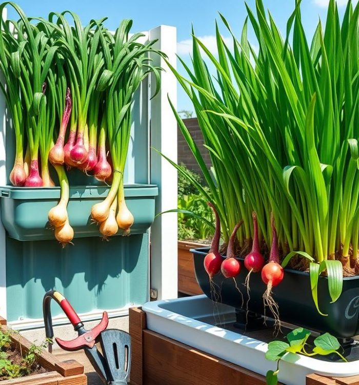 Space-Saving Tips for Growing Onions in Small Gardens